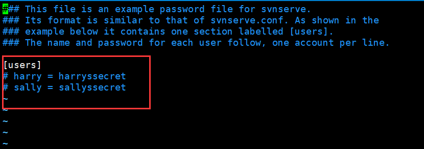 在Linux上安装SVN、创建SVN仓库、配置账号/权限/提交时自动更新