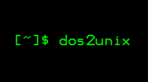 dos2unix工具全面介绍与使用指南